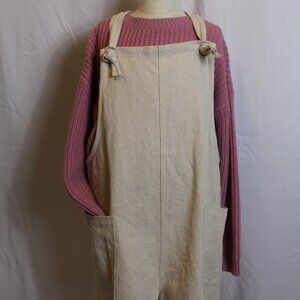 Miou Muse Linen Short Romper Girls Junior Medium